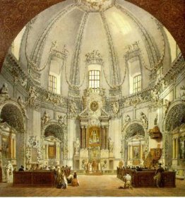 Interno della Chiesa di Trinitari a Vilnius, Lituania Interno della Chiesa di Trinitari a Vilnius, Lituania