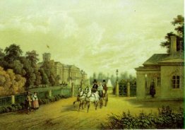 Ingresso in Verkiai Palace, Vilnius, Lituania Ingresso in Verkiai Palace, Vilnius, Lituania