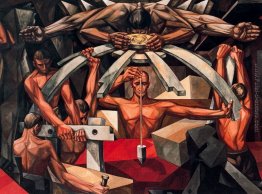 Lotta dell'umanità per la pace duratura (particolare) Lotta dell'umanità per la pace duratura (particolare)
