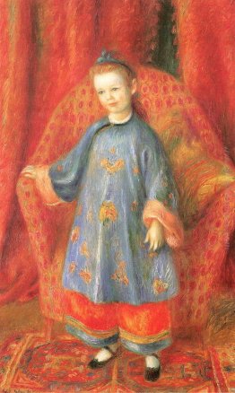 Lenna, figlia dell'artista, in un costume cinese Lenna, figlia dell'artista, in un costume cinese