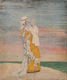 Madre e bambino sulla spiaggia Madre e bambino sulla spiaggia