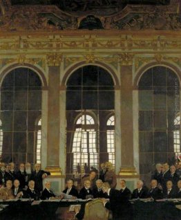 La firma della pace nella Sala degli Specchi, Versailles, 28 GIU La firma della pace nella Sala degli Specchi, Versailles, 28 GIU