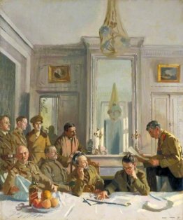 Alcuni membri della Allied Press campo con i loro addetti stampa Alcuni membri della Allied Press campo con i loro addetti stampa