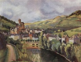 Auvergne. Città Estèng Auvergne. Città Estèng