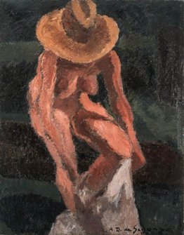 Nue au chapeau de paille Nue au chapeau de paille