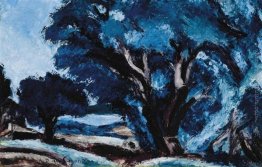 Paysage bleu Paysage bleu