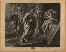 Angelo che annuncia la resurrezione di Cristo alle tre Marie Angelo che annuncia la resurrezione di Cristo alle tre Marie