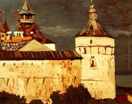 Rostov Velikij. Soffitte delle case principesche. Rostov Velikij. Soffitte delle case principesche.
