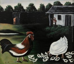 Gallina con i pulcini Gallina con i pulcini
