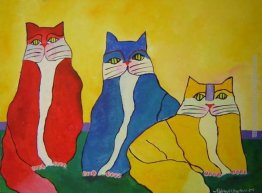 Famiglia di gatti Famiglia di gatti