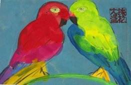 Red Parrot, Green Parrot Red Parrot, Green Parrot