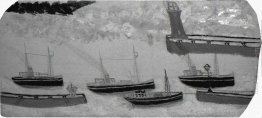 Quattro navi a vapore e Tre Moli Quattro navi a vapore e Tre Moli