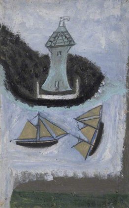 Faro e Due Velieri Faro e Due Velieri