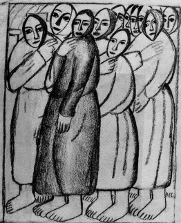 Le donne contadine in una Chiesa Le donne contadine in una Chiesa