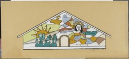 Modello per il mosaico della Chiesa di Nostra Signora di tutte l Modello per il mosaico della Chiesa di Nostra Signora di tutte l