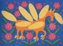 Cavallo Corncob nello spazio Cavallo Corncob nello spazio
