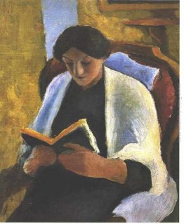 Donna della lettura Donna della lettura