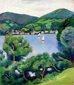 Veduta di Tegernsee Veduta di Tegernsee