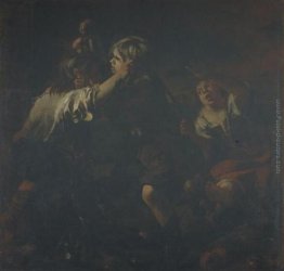 Due bambini stanno combattendo Due bambini stanno combattendo