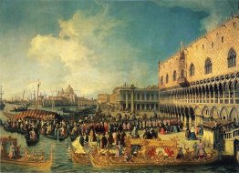 Ricevimento dell'ambasciatore imperiale a Palazzo Ducale Ricevimento dell'ambasciatore imperiale a Palazzo Ducale