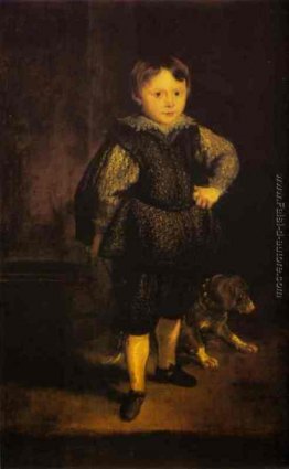 Ritratto di Filippo Cattaneo, Figlio di marchesa Elena Grimaldi Ritratto di Filippo Cattaneo, Figlio di marchesa Elena Grimaldi