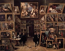 L'arciduca Leopoldo Guglielmo nella sua Pinacoteca a Bruxelles L'arciduca Leopoldo Guglielmo nella sua Pinacoteca a Bruxelles