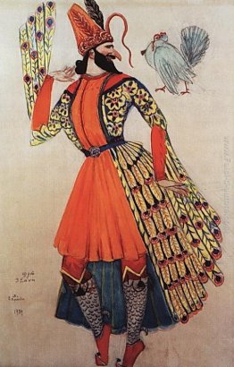 Costumi di un clown per un'opera di A. Spendiarov 'Almast'