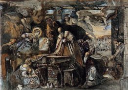 Studio di Adorazione del Tintoretto dei Magi