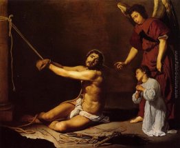 Cristo dopo la Flagellazione previsto dal anima cristiana