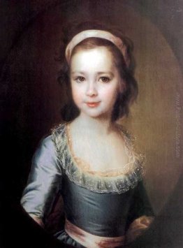 Ritratto della contessa Anna Vorontsova come un bambino