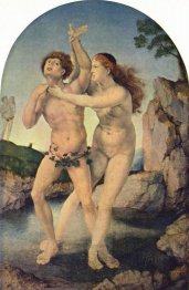 La metamorfosi di Ermafrodito e Salmacis