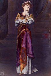 Dame Ellen Terry come Imogen Shakespeare eroina in Cymbeline