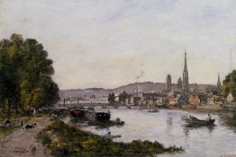 Rouen, Vista sul fiume Senna