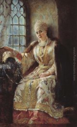 La moglie di Boyar alla finestra