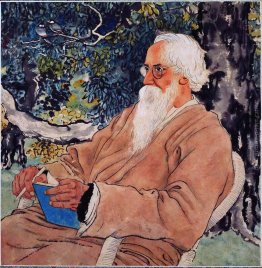 Ritratto di Rabindranath Tagore