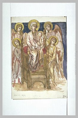 Madonna in trono con il Bambino e angeli