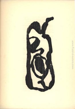 Illustrazione per Tristan Tzara di "Vingt-cinq poèmes"