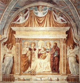 Tabernacolo della Madonna della Tosse: Lactans Maria