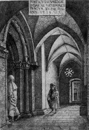 La Sala d'ingresso della sinagoga Regensburg