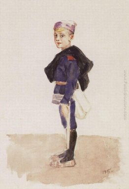 Ritratto di M. P. Konchalovsky nell'infanzia
