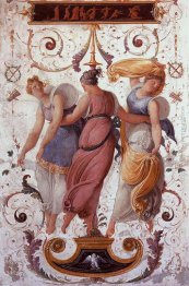 Decorazione della parete (particolare)
