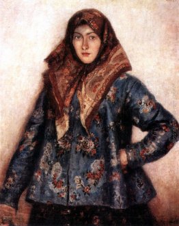Ritratto di L. T. Matorina. Donna cosacco.