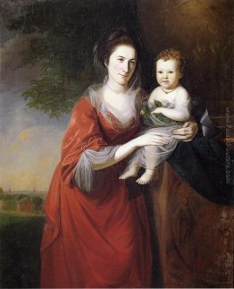 Mrs. John Dickenson e sua figlia