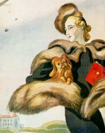 Disegno per rivista di moda 'Elegance'
