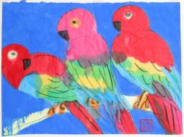 Tre pappagalli