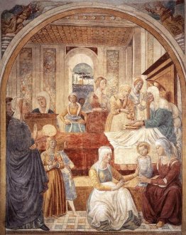 Tabernacolo della Visitazione: Nascita di Maria