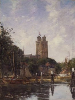 Dordrecht, Grande Chiesa dal Canale