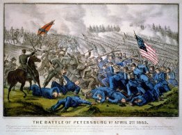 La battaglia di 2 ° Pietroburgo Va. Aprile 1865