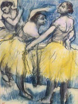 Tre Ballerini in Gonne Giallo