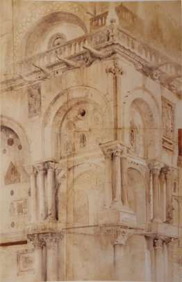 Angolo nord-ovest della facciata di San Marco